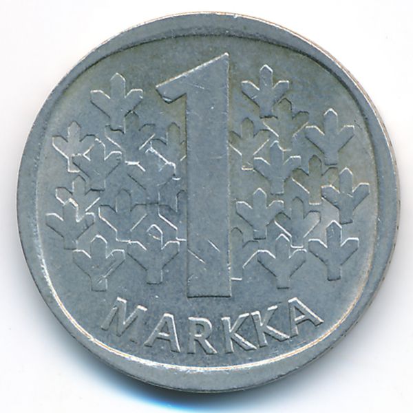 Финляндия, 1 марка (1977 г.)