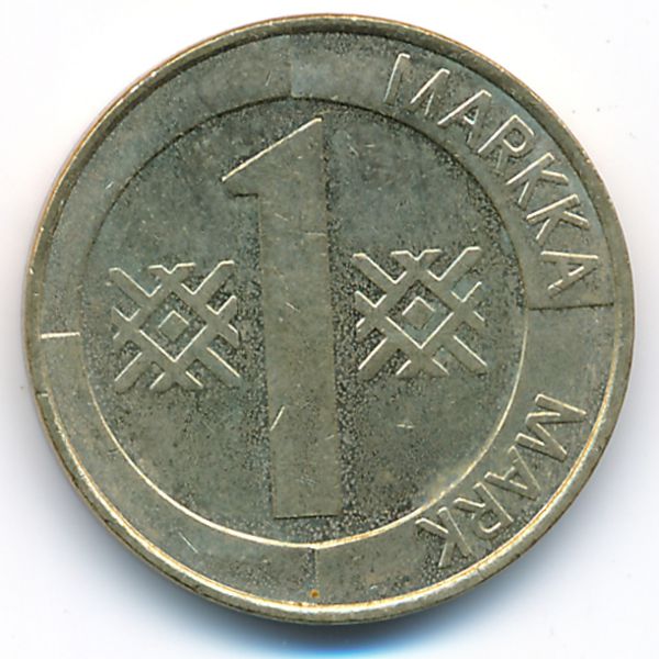 Финляндия, 1 марка (1997 г.)