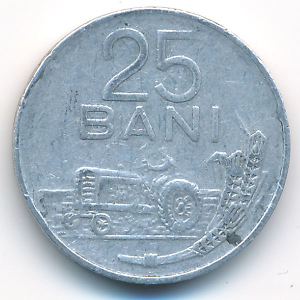 Румыния, 25 бани (1982 г.)