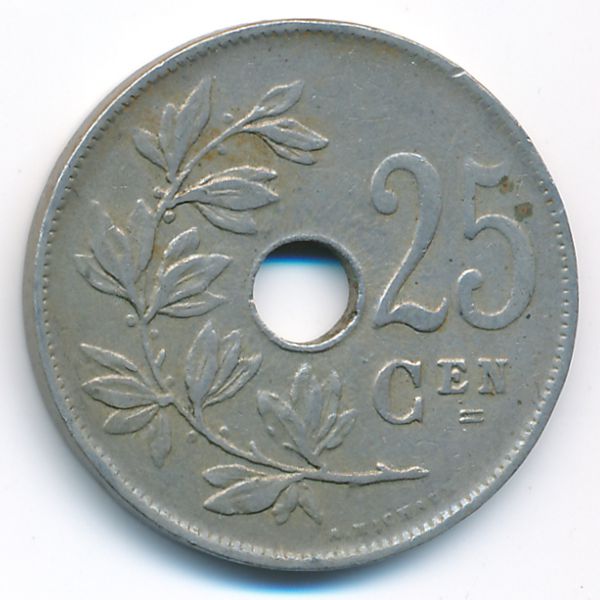 Бельгия, 25 сентим (1921 г.)