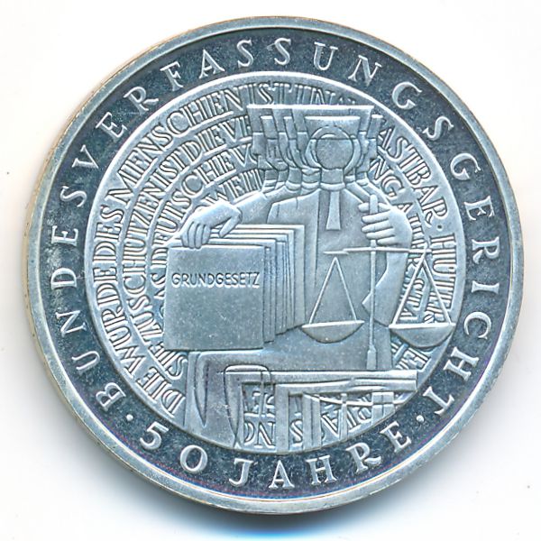 ФРГ, 10 марок (2001 г.)