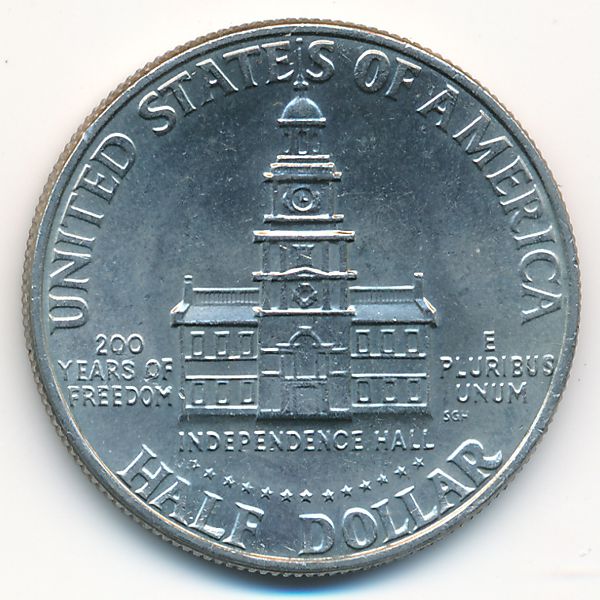 США, 1/2 доллара (1976 г.)