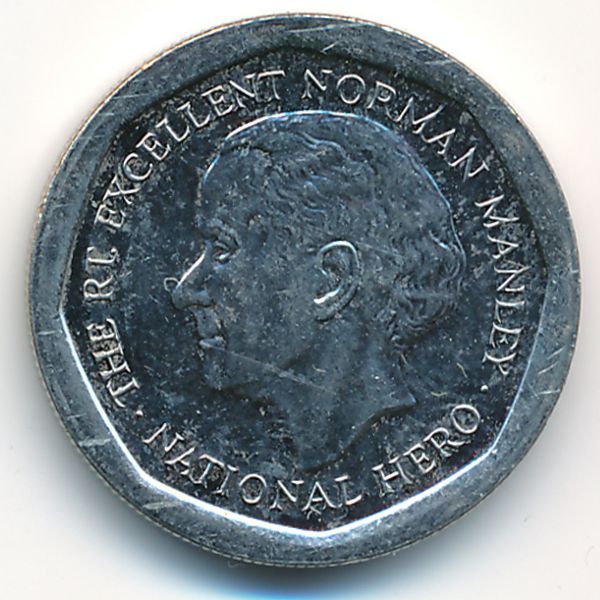 Ямайка, 5 долларов (1996 г.)