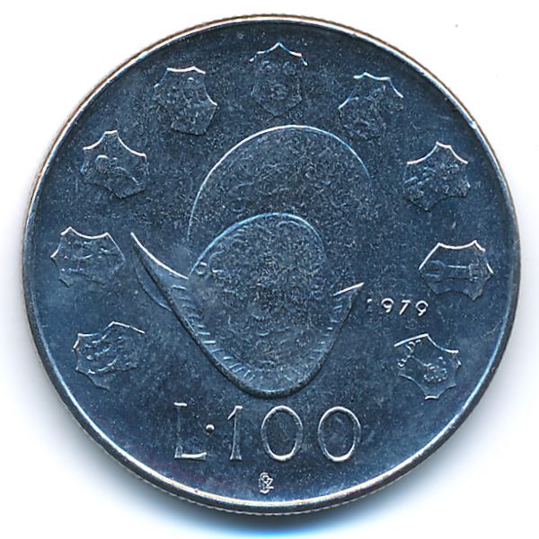 Сан-Марино, 100 лир (1979 г.)