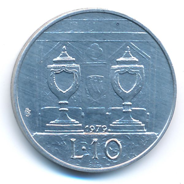 Сан-Марино, 10 лир (1979 г.)