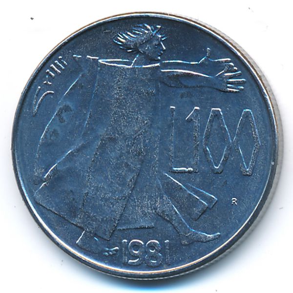 Сан-Марино, 100 лир (1981 г.)