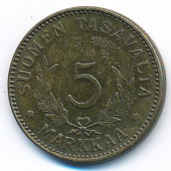 Финляндия, 5 марок (1946 г.)