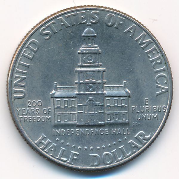 США, 1/2 доллара (1976 г.)