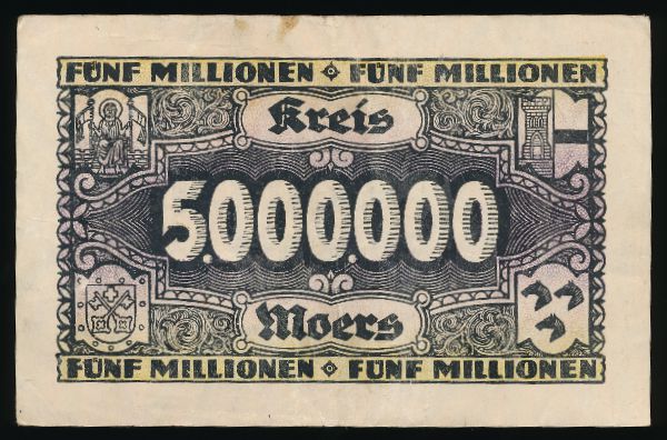 Мёрс., 5000000 марок (1923 г.)