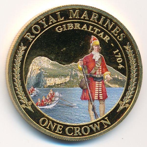 Тристан-да-Кунья, 1 крона (2016 г.)