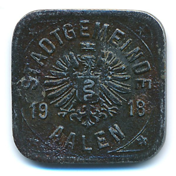 Ален., 2 пфеннига (1918 г.)