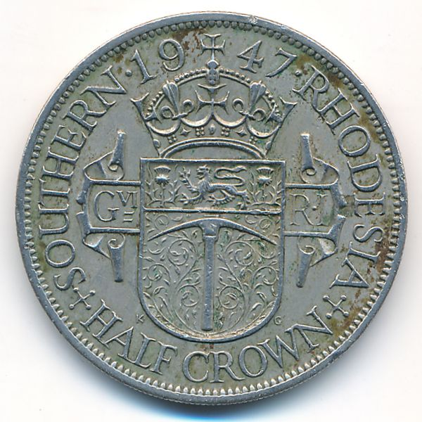 Южная Родезия, 1/2 кроны (1947 г.)