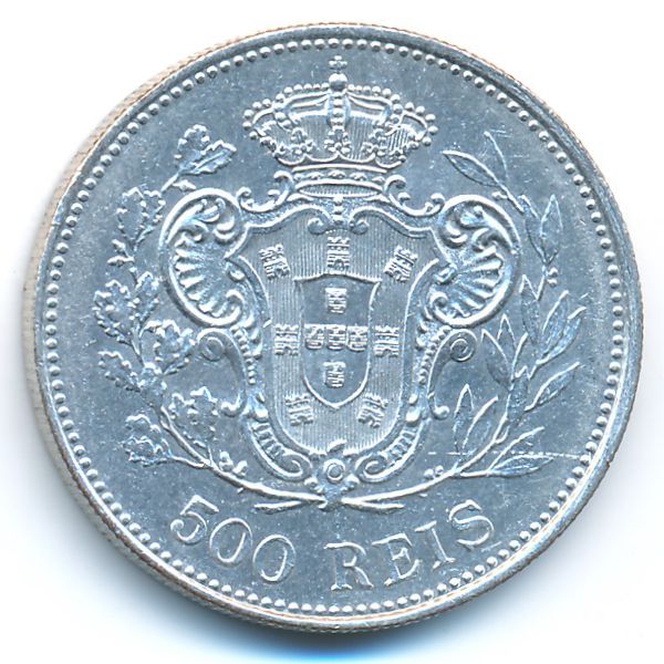 Португалия, 500 рейс (1908 г.)