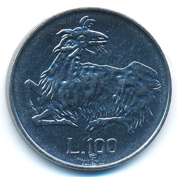 Сан-Марино, 100 лир (1974 г.)