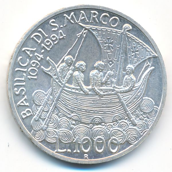 Италия, 1000 лир (1994 г.)