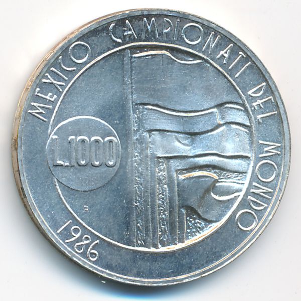 Сан-Марино, 1000 лир (1986 г.)