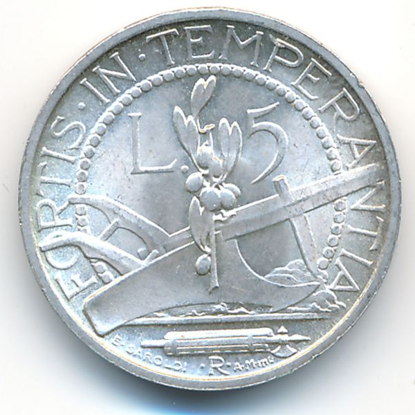 Сан-Марино, 5 лир (1938 г.)