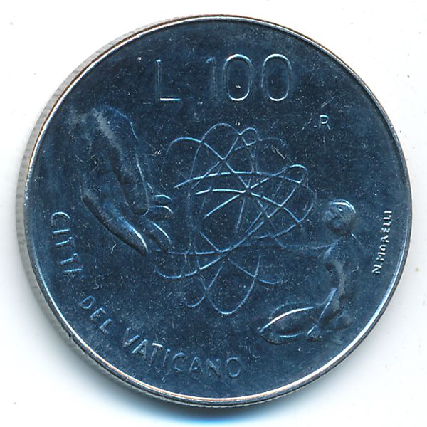 Ватикан, 100 лир (1983 г.)