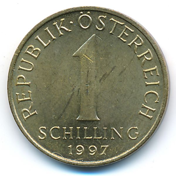 Австрия, 1 шиллинг (1997 г.)