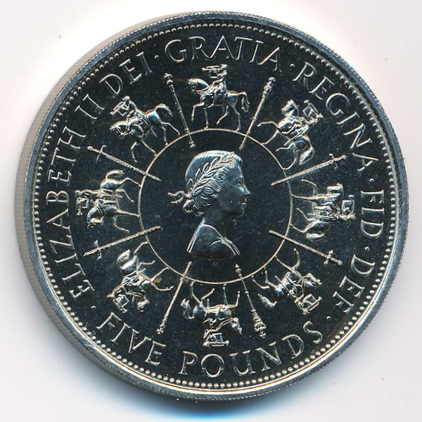 Великобритания, 5 фунтов (1993 г.)