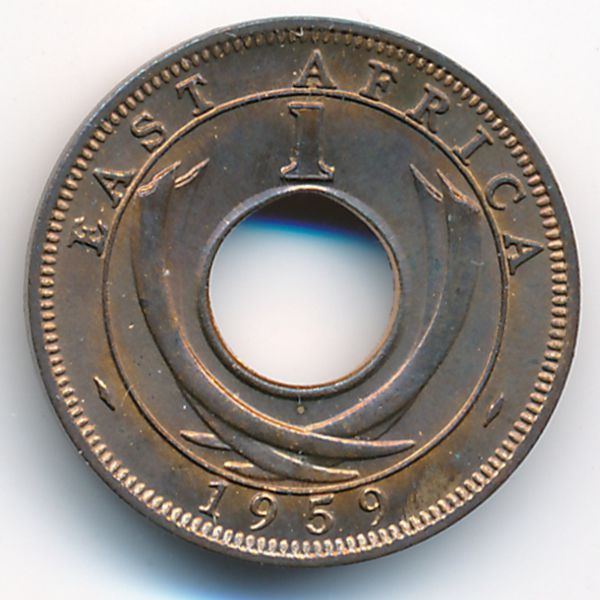 Восточная Африка, 1 цент (1959 г.)