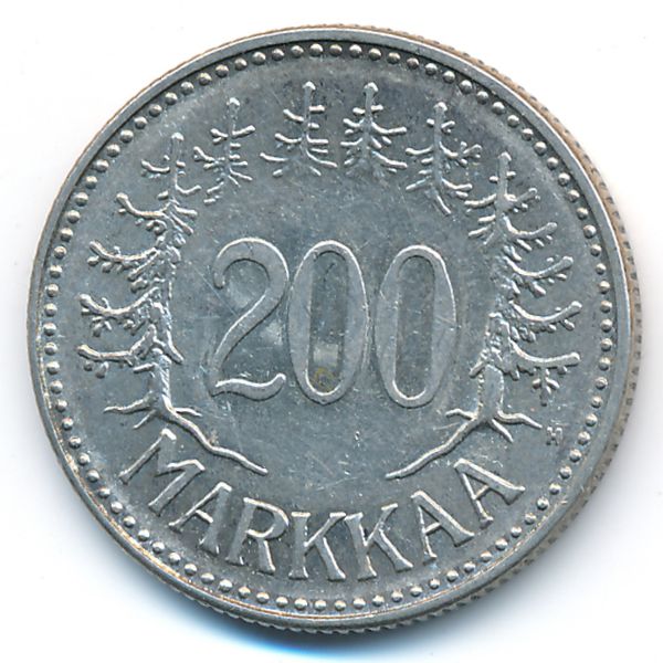 Финляндия, 200 марок (1957 г.)
