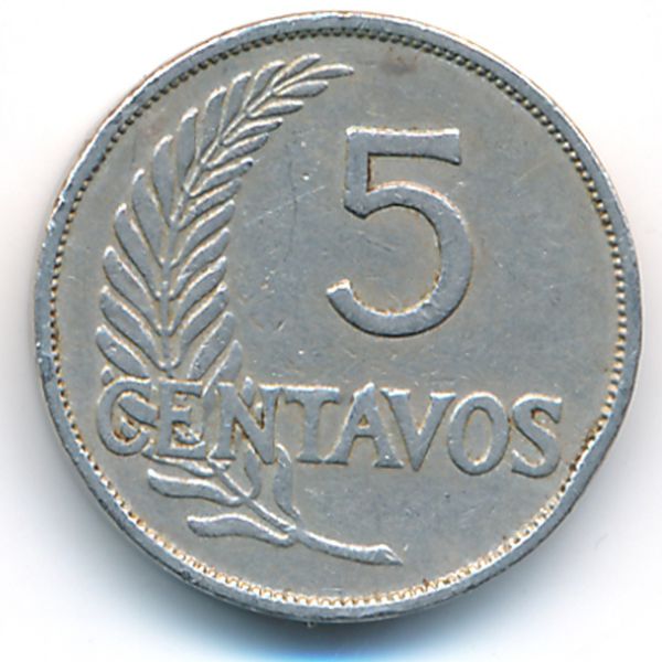 Перу, 5 сентаво (1939 г.)