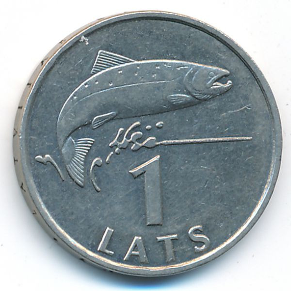 Латвия, 1 лат (1992 г.)
