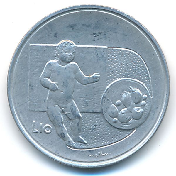 Сан-Марино, 10 лир (1976 г.)