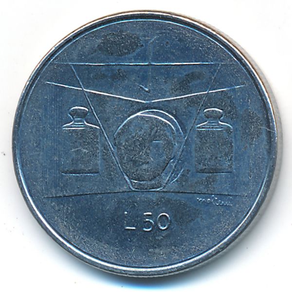 Сан-Марино, 50 лир (1976 г.)