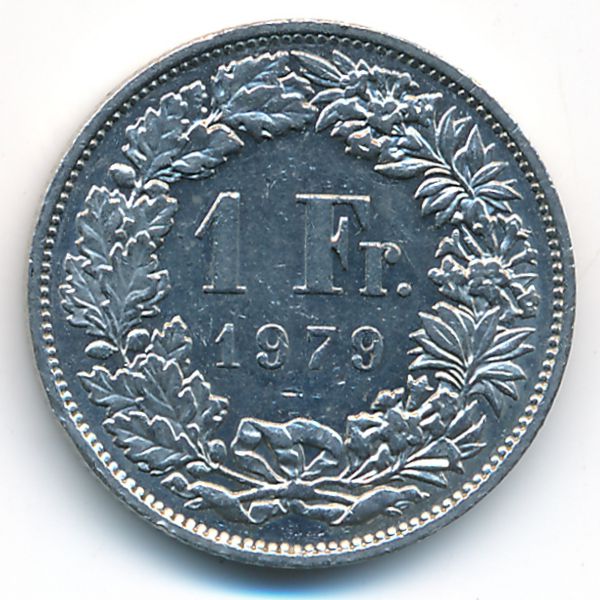 Швейцария, 1 франк (1979 г.)