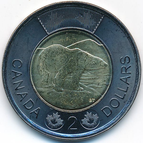 Канада, 2 доллара (2022 г.)