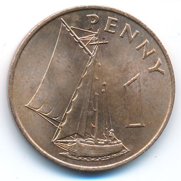 Гамбия, 1 пенни (1966 г.)