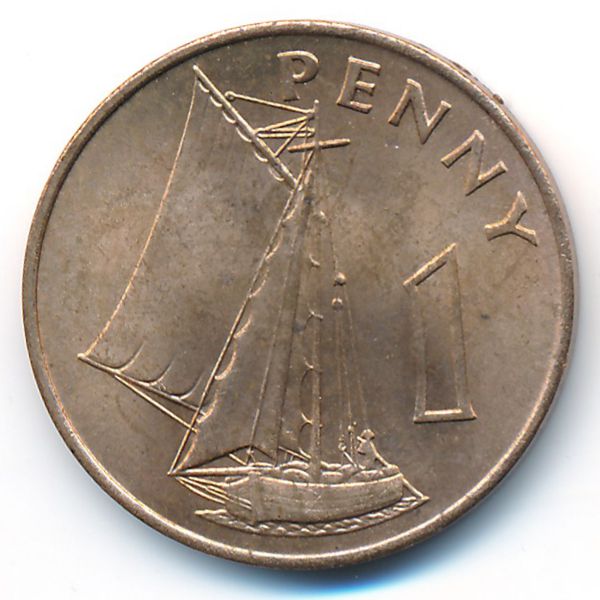 Гамбия, 1 пенни (1966 г.)