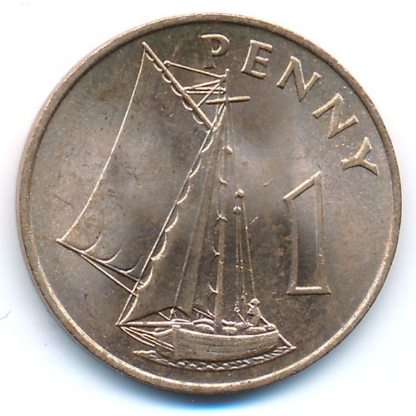 Гамбия, 1 пенни (1966 г.)