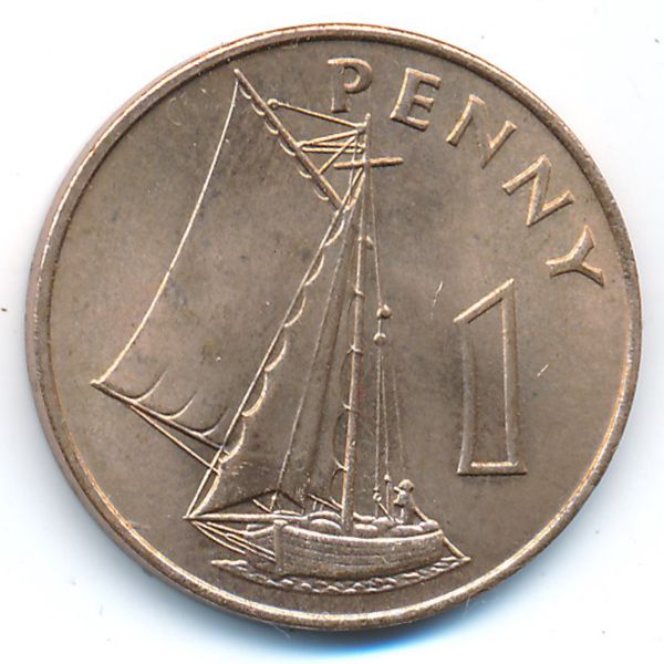 Гамбия, 1 пенни (1966 г.)