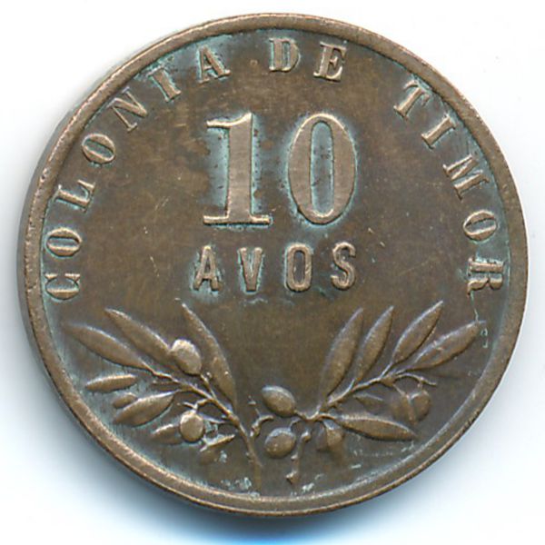 Тимор, 10 авос (1948 г.)