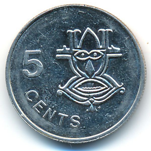 Соломоновы острова, 5 центов (1979 г.)