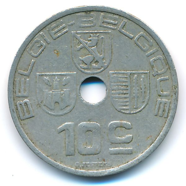 Бельгия, 10 сентим (1939 г.)