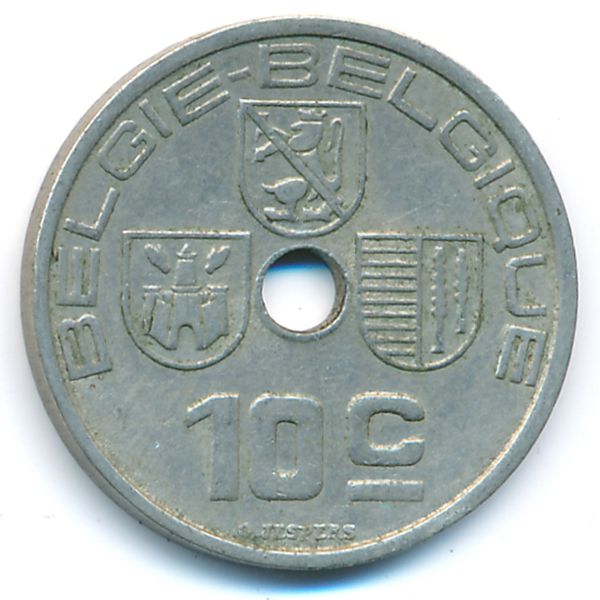 Бельгия, 10 сентим (1939 г.)