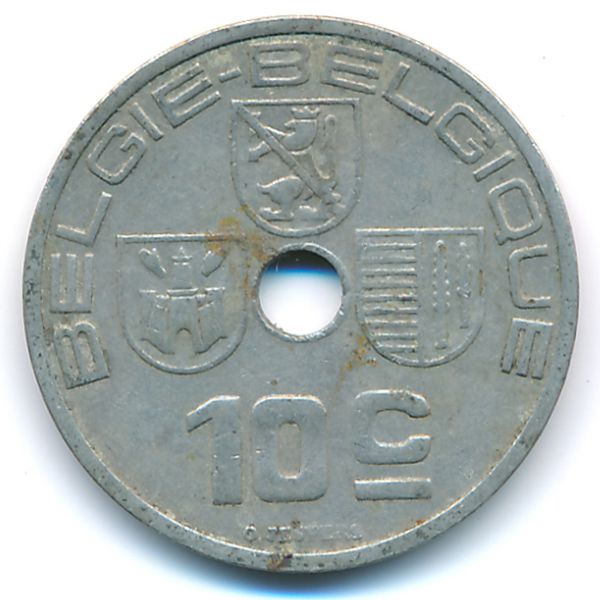 Бельгия, 10 сентим (1939 г.)