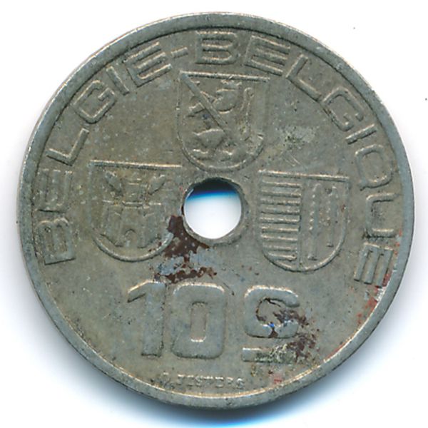 Бельгия, 10 сентим (1939 г.)