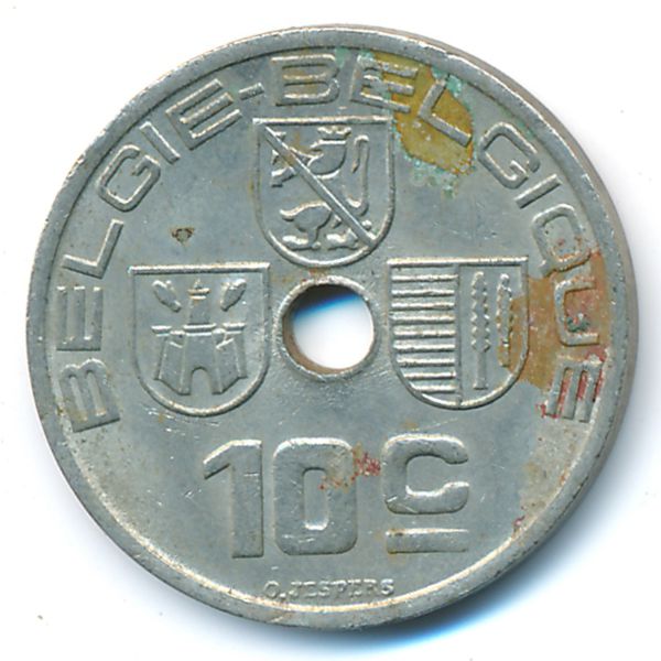 Бельгия, 10 сентим (1939 г.)