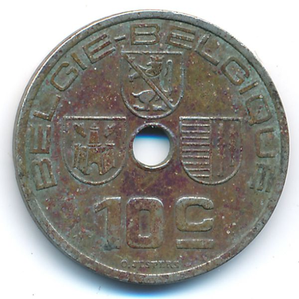Бельгия, 10 сентим (1939 г.)