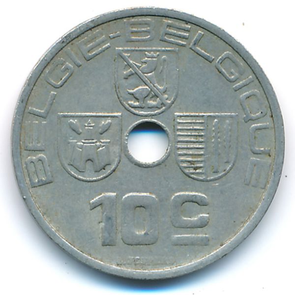 Бельгия, 10 сентим (1939 г.)