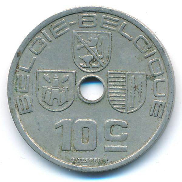 Бельгия, 10 сентим (1939 г.)