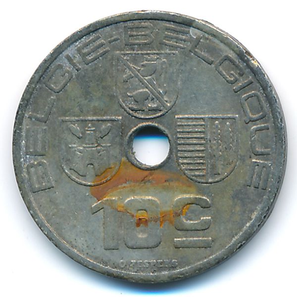 Бельгия, 10 сентим (1939 г.)