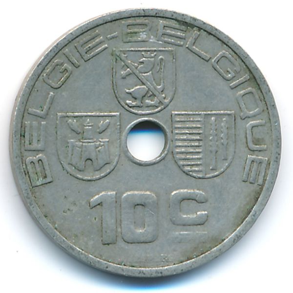 Бельгия, 10 сентим (1939 г.)