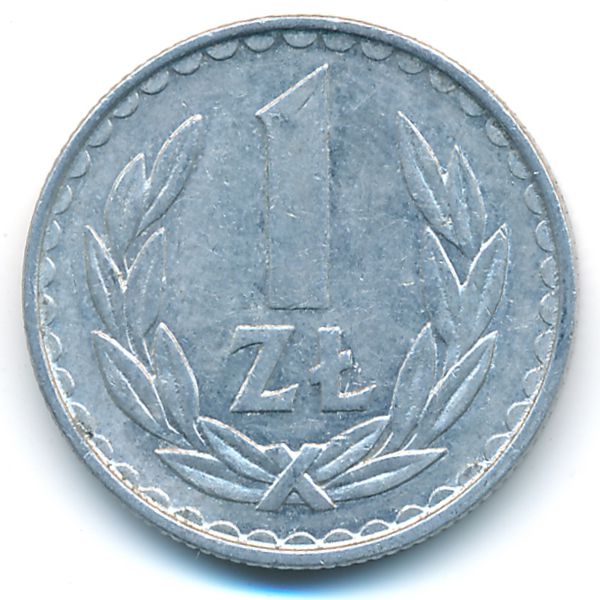 Польша, 1 злотый (1983 г.)