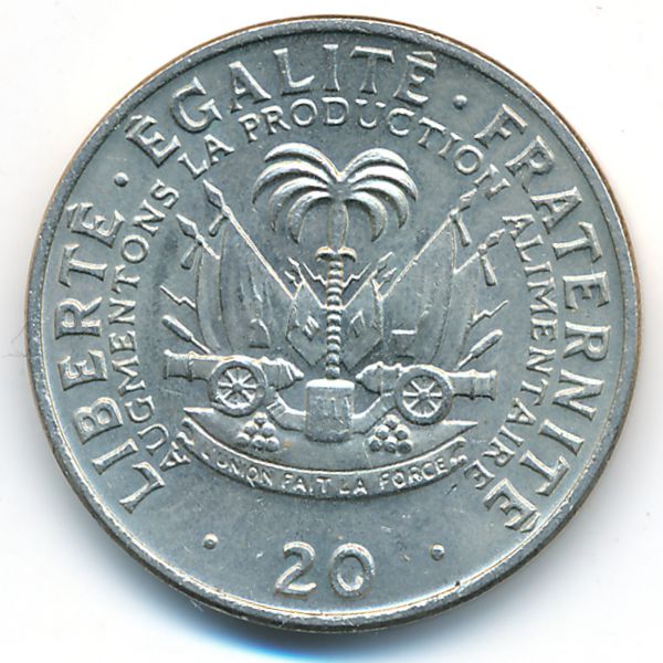 Гаити, 20 сентим (1975 г.)